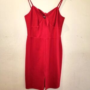 Adelyn Rae Red Bodycon Dress Size Small